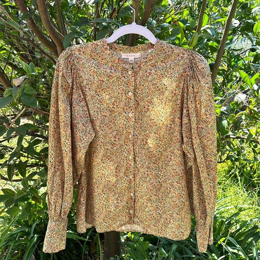 Doen Floral Button Down Shirt - Multicolor